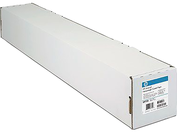 35 lbs. White HP C6977C Designjet Inkjet Large Format Paper 60 x 100 ft