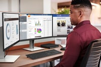 HP 9VF99AA EliteDisplay E24 G4 60,45 cm-es (23,8 hüvelykes) 1920x1080@60 monitor