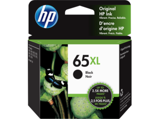 HP® 65XL Black Original Ink Cartridge (N9K04AN#140)