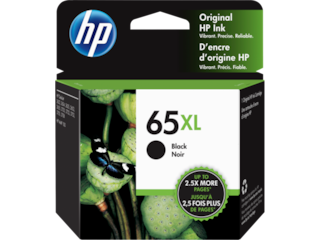HP High Yield 65XL Black Original Ink Cartridge, N9K04AN#140