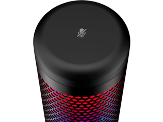 HyperX QuadCast S - USB Microphone (Black-Grey) - RGB Lighting