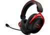 HP 4P5K4AA HyperX Cloud II vezeték nélküli – Gaming headset (fekete-vörös)