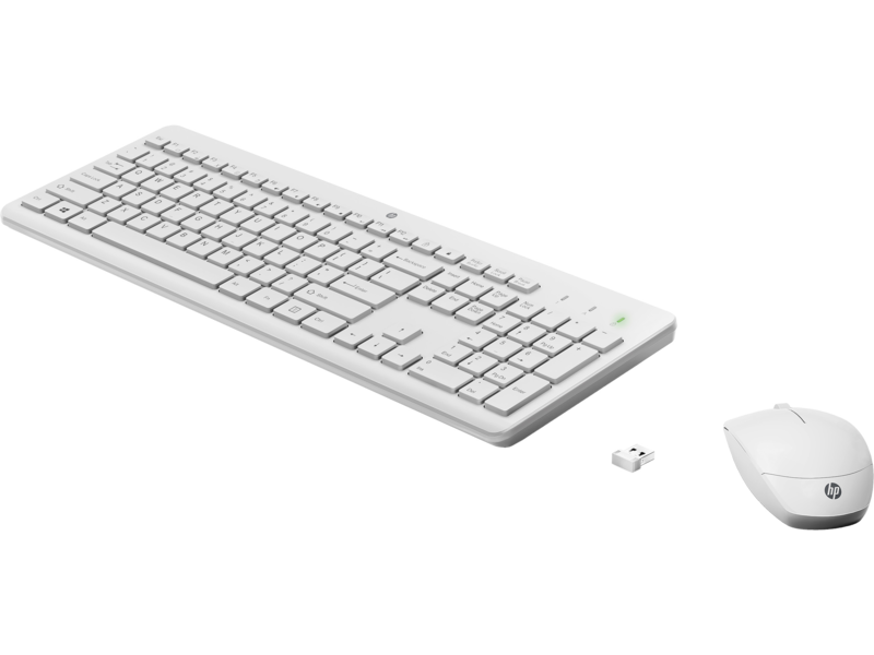 Keyboard HP® Wireless Combo Middle and | 230 Mouse East HP