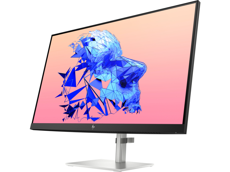 21C2 - HP U32 4K HDR Monitor Natural Silver Coreset AHS Front Left