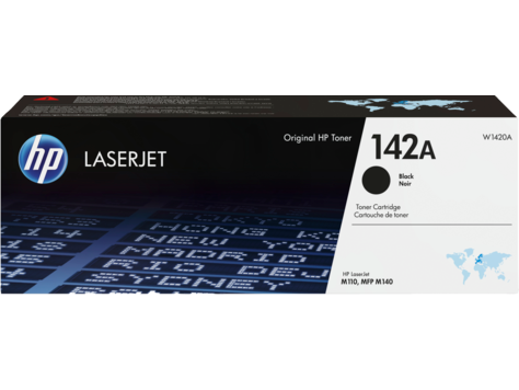 HP 142A W1420A fekete eredeti LaserJet tonerkazetta M110 M111 M139 M140 M142 (950 old.)