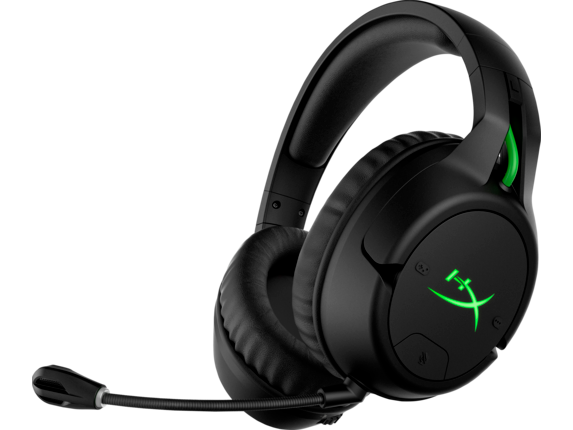 HyperX Gaming Headsets, HyperX CloudX Flight - Wireless Gaming Headset (Black-Green) - Xbox