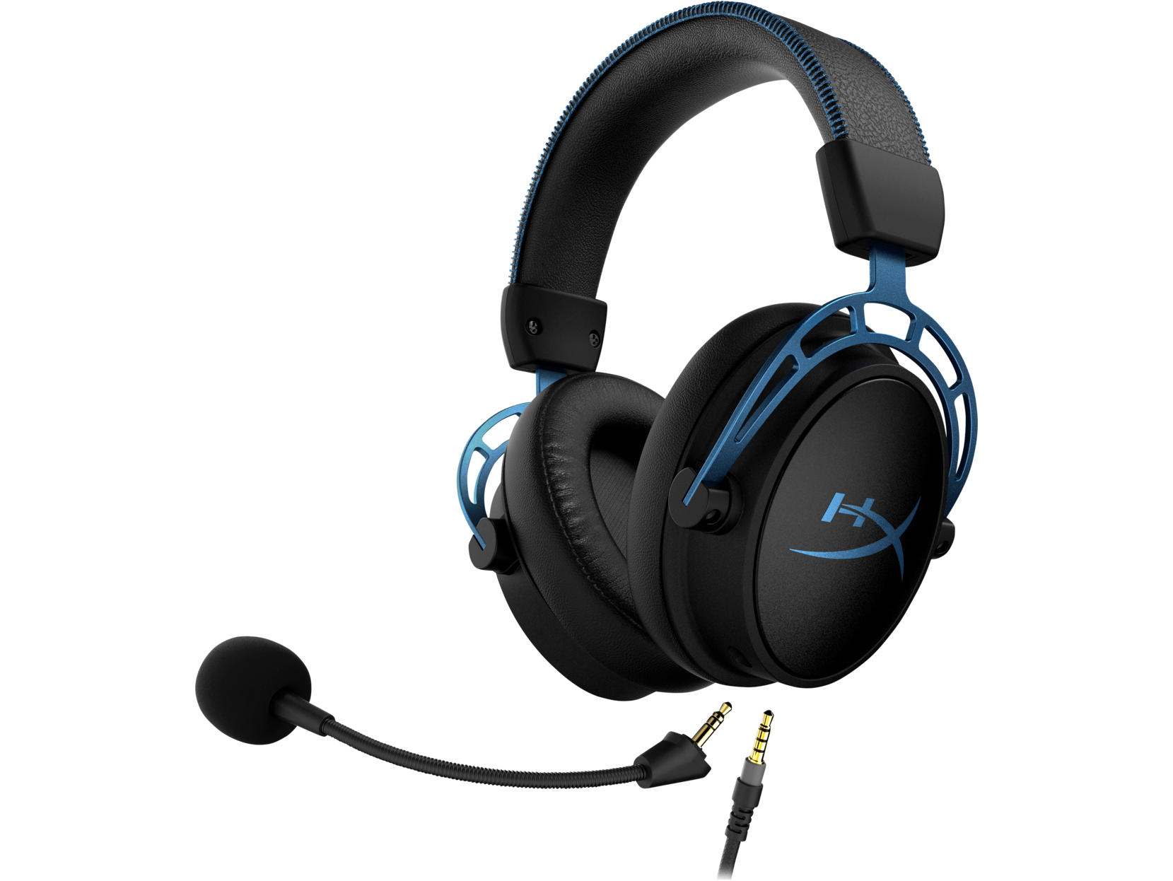 HyperX Cloud Alpha S - Gaming Headset - Black-Blue - Picture 5 of 9