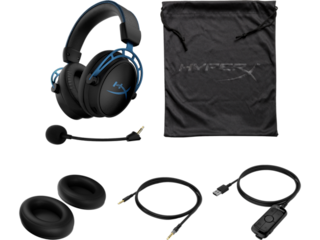 HyperX Cloud Alpha S - Gaming Headset (Black-Blue)