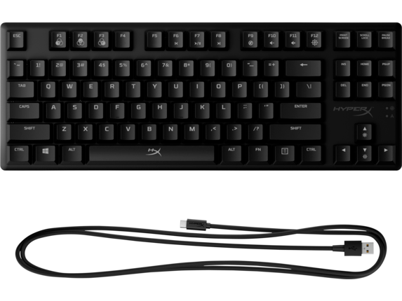 HyperX Alloy Origins Keyboard Layout) Red - HX Gaming (US - Mechanical Core