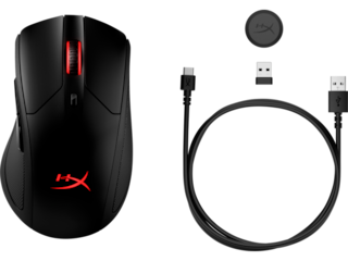 HyperX Pulsefire Dart - Wireless Gaming Mouse (Black)