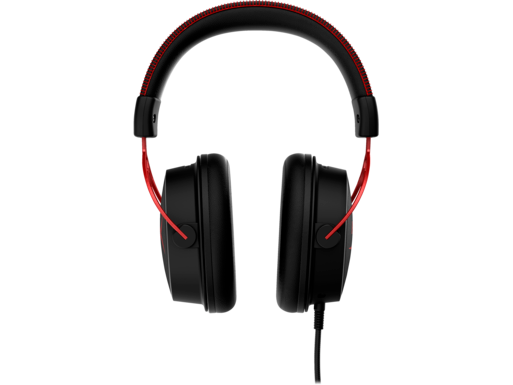 HyperX QuadCast - USB Microphone (Black-Red) - Red Lighting