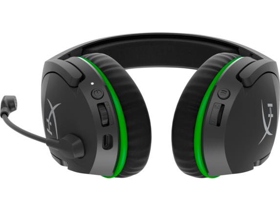 (Black-Green) - CloudX Stinger Core - Gaming Wireless Xbox HyperX Headset