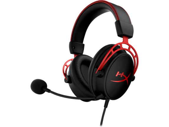 HyperX Gaming Headsets, HyperX Cloud Alpha - Gaming Headset (Black-Red)