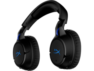 HyperX Cloud Flight - Wireless Gaming Headset (Black-Blue) - PS5-PS4