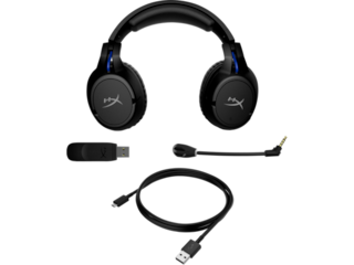 HyperX Cloud Flight - Wireless Gaming Headset - PlayStation - Black-Blue