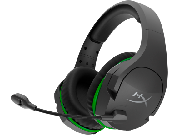 HyperX Gaming Headsets, HyperX CloudX Stinger Core - Wireless Gaming Headset (Black-Green) - Xbox