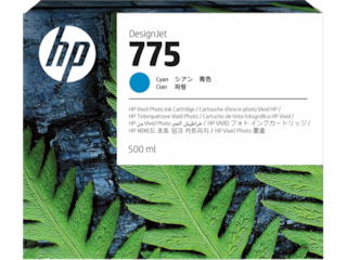 HP 775 500ml Cyan DesignJet Ink Cartridge