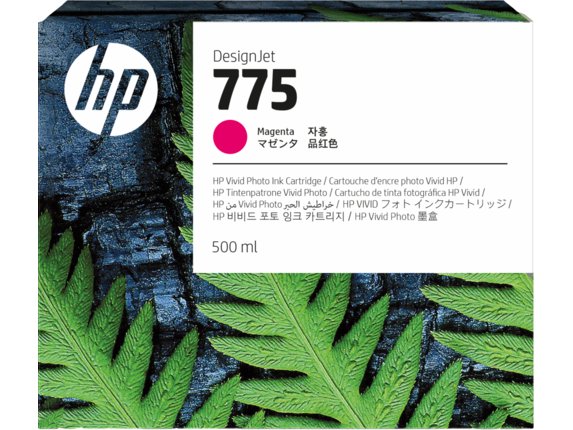 Ink Supplies, HP 775 500ml Magenta DesignJet Ink Cartridge