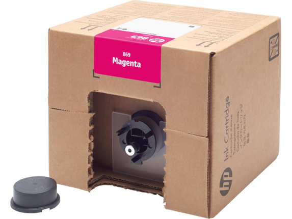 Image for HP 869 3-liter Magenta PageWide XL Pro Ink Cartridge from HP2BFED