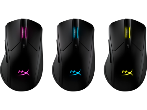 HP 4P5Q4AA HyperX Pulsefire Dart – vezeték nélküli Gaming egér (fekete)