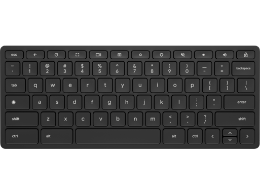 HP 320 Chrome Bluetooth Keyboard