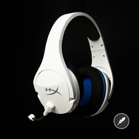 HP 4P5J1AA HyperX Cloud Stinger Core – vezeték nélküli Gaming headset (fehér-kék) – PS5-PS4