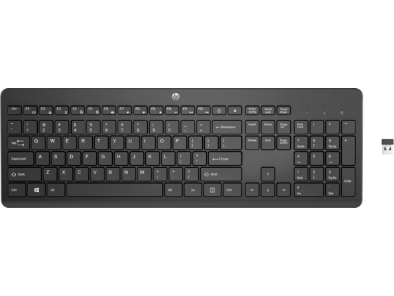 HP 230 Wireless Keyboard|Black|3L1E7AA#ABA