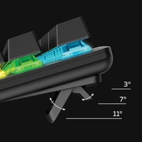 HP 4P5P3AA HyperX Alloy Origins Core – mechanikus Gaming billentyűzet – HX Red (US billentyűkiosztás)