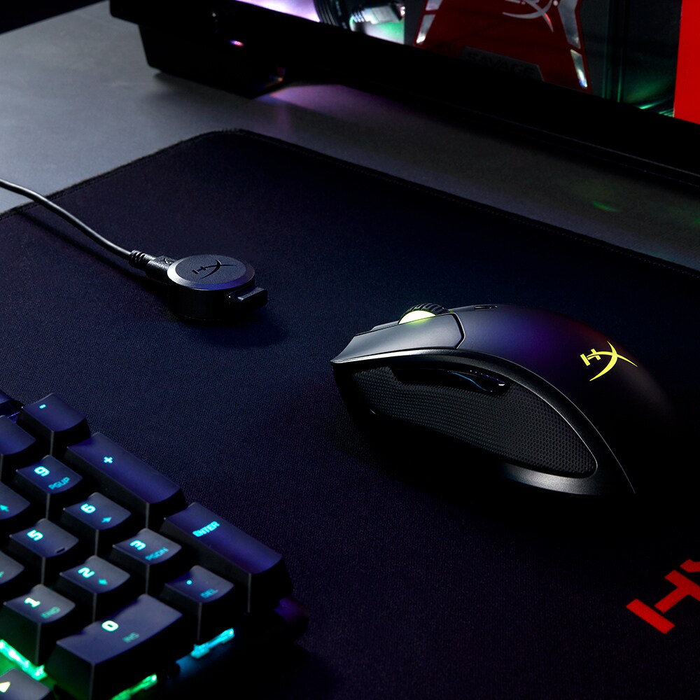 HP 4P5Q4AA HyperX Pulsefire Dart – vezeték nélküli Gaming egér (fekete)