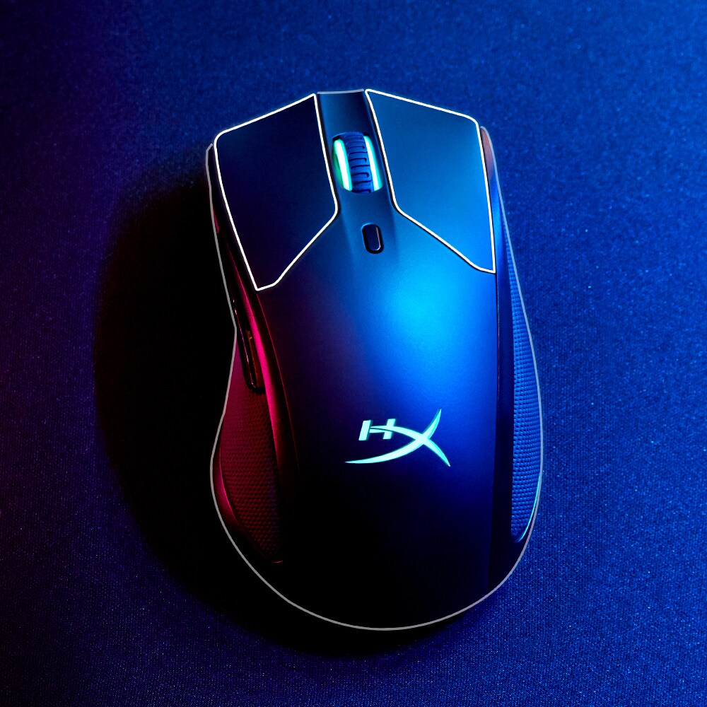 HP 4P5Q4AA HyperX Pulsefire Dart – vezeték nélküli Gaming egér (fekete)