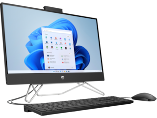 HP All-in-One 24-cb1046st All-in-One PC, 23.8", Windows 11 Home, Intel® Core™ i5, 8GB RAM, 1TB SSD, FHD