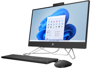 HP All-in-One 24-cb1046st All-in-One PC, 23.8", Windows 11 Home, Intel® Core™ i5, 8GB RAM, 1TB SSD, FHD