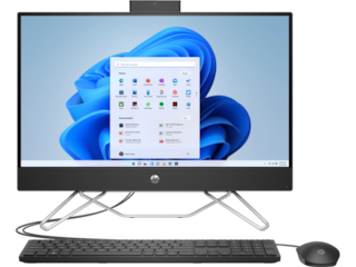 HP All-in-One 24-cb1046st Bundle All-in-One PC, 23.8", Windows 11 Home, Intel® Core™ i5, 8GB RAM, 1TB SSD, FHD