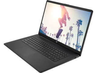HP Laptop 17-cp3047nr, Windows 11 Home, 17.3", AMD Ryzen™ 7, 16GB RAM, 512GB SSD, FHD, Jet black