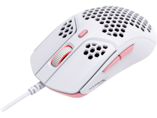 HyperX Cloud III - White/Pink + HyperX Pulsefire Haste - White/Pink