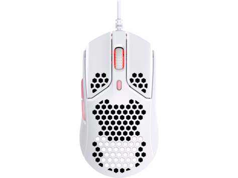 HP 4P5E4AA HyperX Pulsefire Haste – Gaming egér (fehér-rózsaszín)