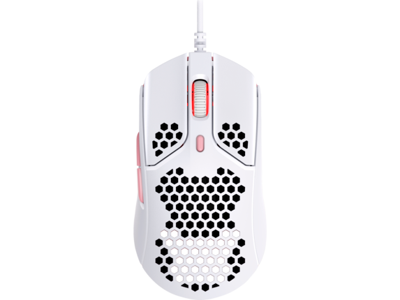 HyperX Pulsefire Haste - Gaming Mouse (White-Pink)|4P5E4AA|HP
