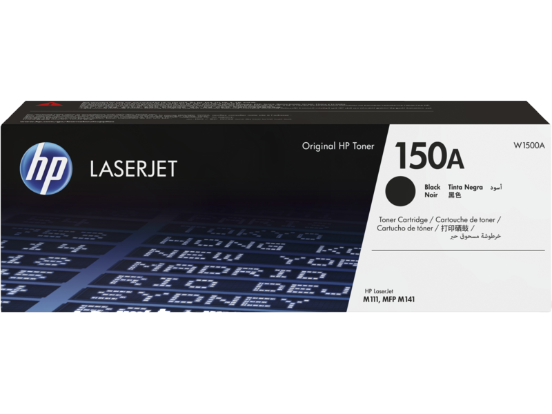 Cartouche de toner LaserJet authentique noir HP 150A