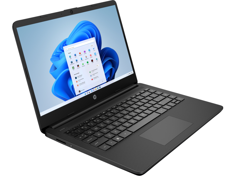 20C1 - HP OPP 14-inch Notebook DF JetBlack T HDcam nonODD nonFPR Win11 CoreSet FrontRight