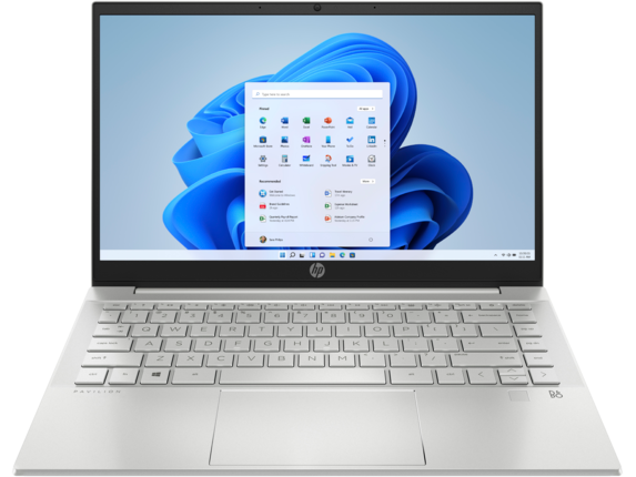 HP Home Laptop PCs, HP Pavilion Laptop 14-ec0023nr, 14", Windows 11 Home, AMD Ryzen™ 5, 8GB RAM, 256GB SSD, FHD