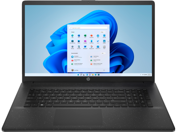 HP Computadora portátil 17, pantalla FHD de 17.3 pulgadas, procesador Intel  i5-1235U de 12ª generación, RAM DDR4 de 32 GB, SSD de 2 TB, cámara web