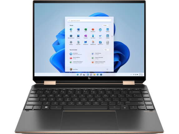 HP Home Laptop PCs, HP Spectre x360 Convertible 14-ea2035nr, 13.5", Windows 11 Home, Intel® Core™ i7, 16GB RAM, 1TB SSD, WUXGA+