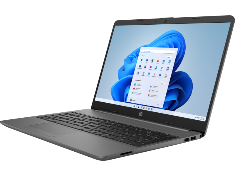 20C1 - HP OPP 15-inch Notebook DF ChalkboardGray NT HDcam nonODD nonFPR Win11 Coreset FrontLeft