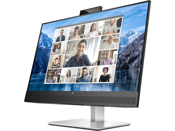 Dual HP E27m G4 USB-C Conferencing Monitor