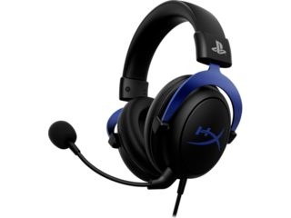 HyperX Cloud - Gaming Headset (Black-Blue) - PS5-PS4