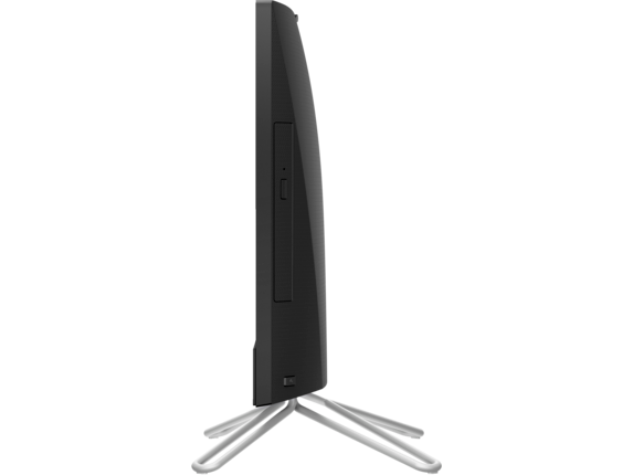 20C1 - HP OPP All in One 22-inch Desktop (22, Jet Black, ODD), Left Profile