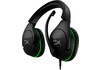 HP 4P5K1AA HyperX CloudX Stinger – Gaming headset (fekete-zöld) – Xbox