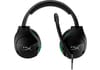 HP 4P5K1AA HyperX CloudX Stinger – Gaming headset (fekete-zöld) – Xbox