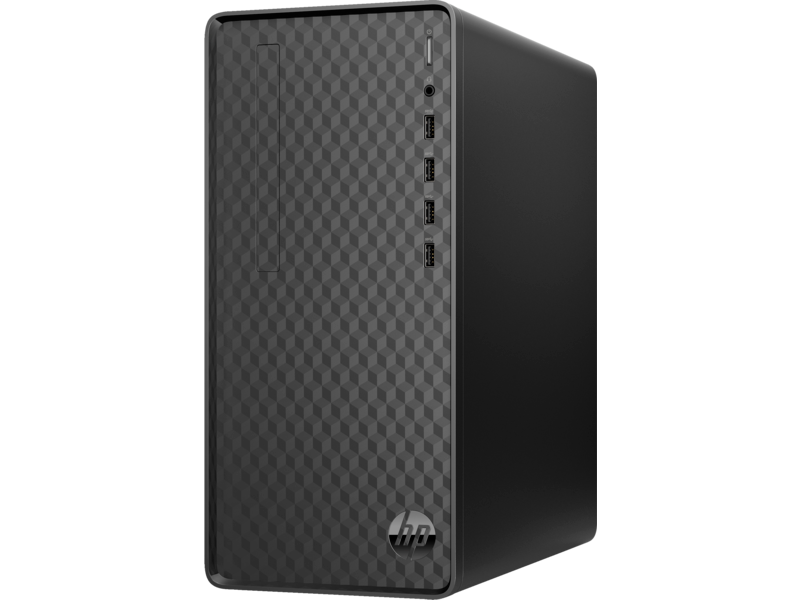 19C2 - HP OPP Tower Desktop PC AMD Intel DarkBlack nonODD CoreSet FrontLeft