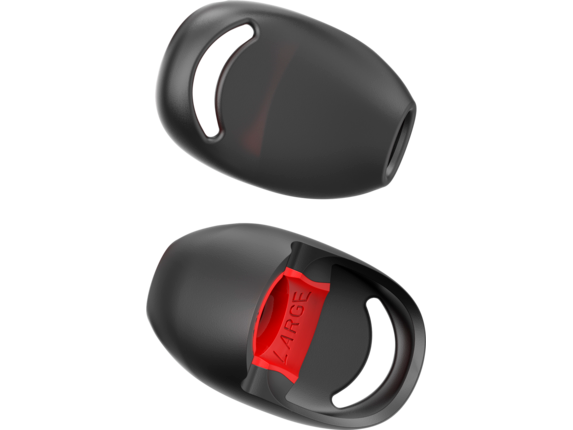 HyperX Cloud Earbuds Ear Tips (Red-Grey) - Large